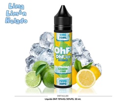 [110.825] E-LIQUID OHF! LEMON LIME ICE 50 ML 1 UD