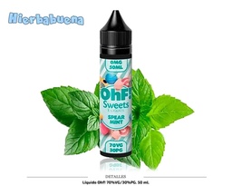 [110.830] E-LIQUID OHF! SWEETS SPEARMINT 50 ML 1 UD