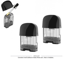 [111.234] CARTUCHO CALIBURN G KOKO PRIME 2 ML 2 UDS