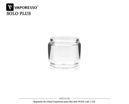 [111.475] RECAMBIO CRISTAL VAPORESSO SKY SOLO PLUS 2 ML 1 UD