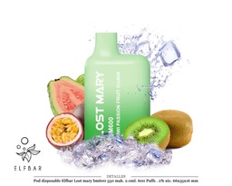 [111.95304] POD DES. LOST MARY BM600 KIWI PASSIONFR. GUAVA 20MG 2ML