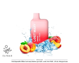 [111.95316] POD DES. LOST MARY BM600 JUICY PEACH 20MG 2ML