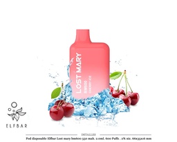 [111.95319] POD DES. LOST MARY BM600 CHERRY ICE 20MG 2ML
