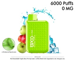 [111.98811] POD DESECHABLES VAPTIO BECO APPLE DOUBLE ZERO 12ML