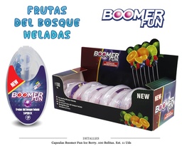 [112.903] CAPSULAS BOOMER FUN ICE BERRY 11 UDS