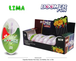 [112.904] CAPSULAS BOOMER FUN LIMA 11 UDS