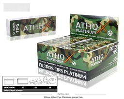 [113.08804] FILTRO ATHOX TIPS PLATINUM 50X50 UDS