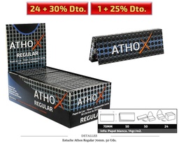 [115.030] ATHOX REGULAR 70MM 50 UDS