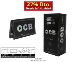 [115.10101] OCB DOBLE Nº4 PREMIUM 25 UDS