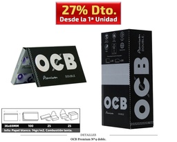 [115.10101] OCB DOBLE Nº4 PREMIUM 25 UDS