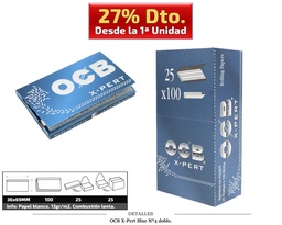 [115.10103] OCB DOBLE Nº4 X-PERT BLUE 25 UDS