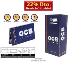 [115.10107] OCB DOBLE Nº4 ULTIMATE 25 UDS