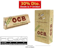 [115.10342] OCB 1.1/4 ORGANIC 25 UDS