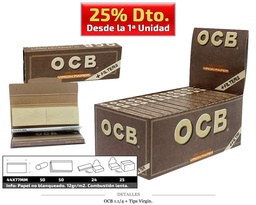 [115.10363] OCB 1.1/4 + TIPS VIRGIN 24 UDS