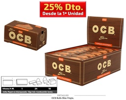 [115.10403] OCB ROLLS SLIM VIRGIN 24 UDS