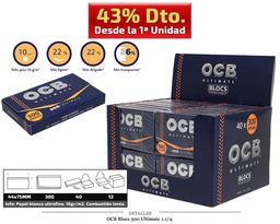 [115.10604] OCB BLOCS 300 1.1/4 ULTIMATE 40 UDS