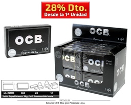 [115.107] OCB BLOCS 500 1.1/4 PREMIUM 20 UDS