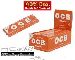 [115.121] OCB REGULAR Nº1 ORANGE 50 UDS