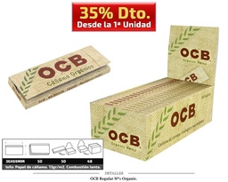 [115.123] OCB REGULAR Nº1 ORGANIC 50 UDS
