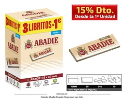 [115.400] ABADIE DISPENSADOR REGULAR 240 UDS