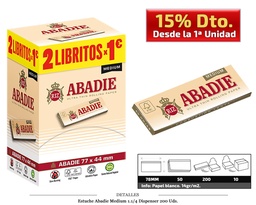 [115.405] ABADIE DISPENSADOR MEDIUM 1.1/4 200 UDS