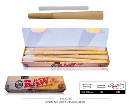 [115.536] RAW CONO 1.1/4 CLASSIC 32 UDS