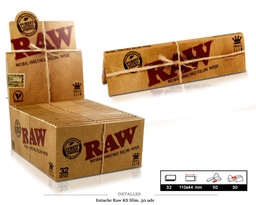 [115.560] RAW KING SIZE SLIM CLASSIC 50 UDS
