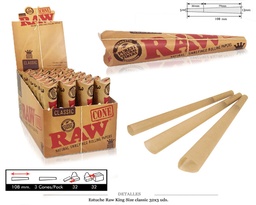 [115.569] RAW CONO KS CLASSIC 32 X 3 UDS