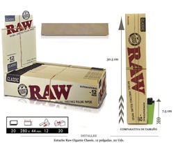 [115.570] RAW GIGANTE CLASSIC 20 UDS
