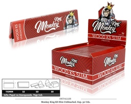 [115.601] MONKEY KING KS SLIM UNBLEACH 50 UDS