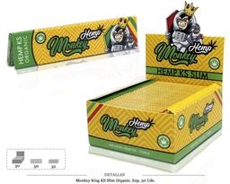[115.604] MONKEY KING KS SLIM HEMP ORGANIC 50 UDS