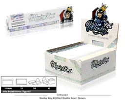 [115.60460] MONKEY KING KS SLIM EXPERT STONERS WHITE 50 UDS