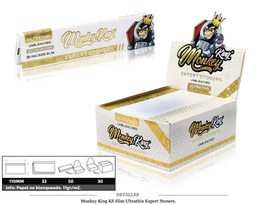 [115.60461] MONKEY KING KS SLIM EXPERT STONERS UNBLEACH 50 UDS