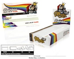 [115.61403] MONKEY KING 1 1/4 RAINBOW 25 UDS