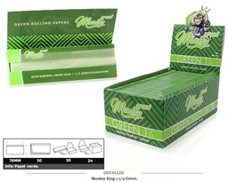 [115.61603] MONKEY KING 1 1/4 GREEN 50 UDS