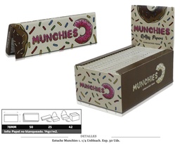 [115.725] MUNCHIES 1.1/4 UNBLEACH 50 UDS