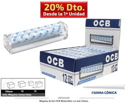 [116.10301] MAQ LIAR OCB METACRILATO CONICA 110 MM 12 UDS