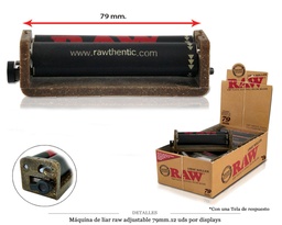 [116.10733] MAQ LIAR RAW ADJUSTABLE 79MM 12 UDS