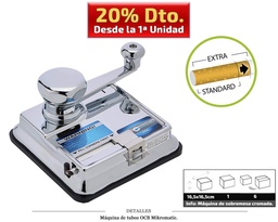 [116.11902] MAQ TUBO OCB SOBREMESA MIKROMATIC 16.5x16.5 CM