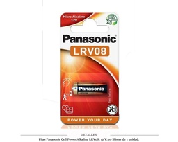 [117.165] PANASONIC CELL P.ALK.LRV08-12V B1/10B