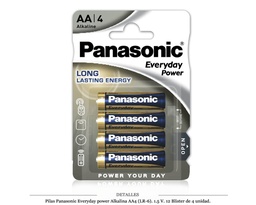 [117.185] PANASONIC EVERYDAY P.ALK.LR6-1.5V B4/12B