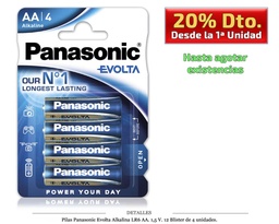 [117.194] PANASONIC EVOLTA ALK. LR6 1.5 V B4/12B