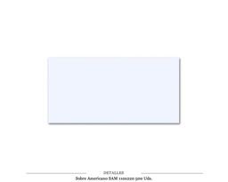 [118.11002] S. AMERICANO A/D SAM 110X220 500 UDS
