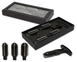[120.100] RASCADOR DE PIPA SET 4 ADAPTADORES