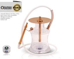 [124.52700] NARGUILE PREMIUM ODUMAN NR-2 GOLDEN 27 CM