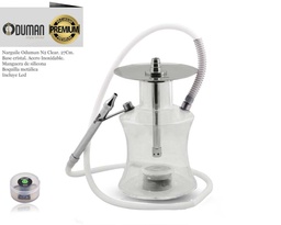 [124.52701] NARGUILE PREMIUM ODUMAN N-2 CLEAR 27 CM 