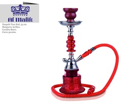[124.53509] NARGUILE AL-MALIK TAZA RED 35CM 1 UD