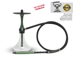 [124.54313] NARGUILE HOOKAH TORO ALFA VERDE 43 CM