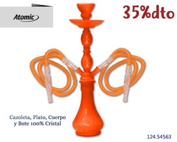 [124.54563] NARQUILE CRIS MET ATOMIC ALLGLASS NAR. 45C 2M 