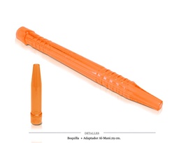 [124.72436] BOQ + ADAPTADOR AL-MANI COL. NARANJA 29 CM
